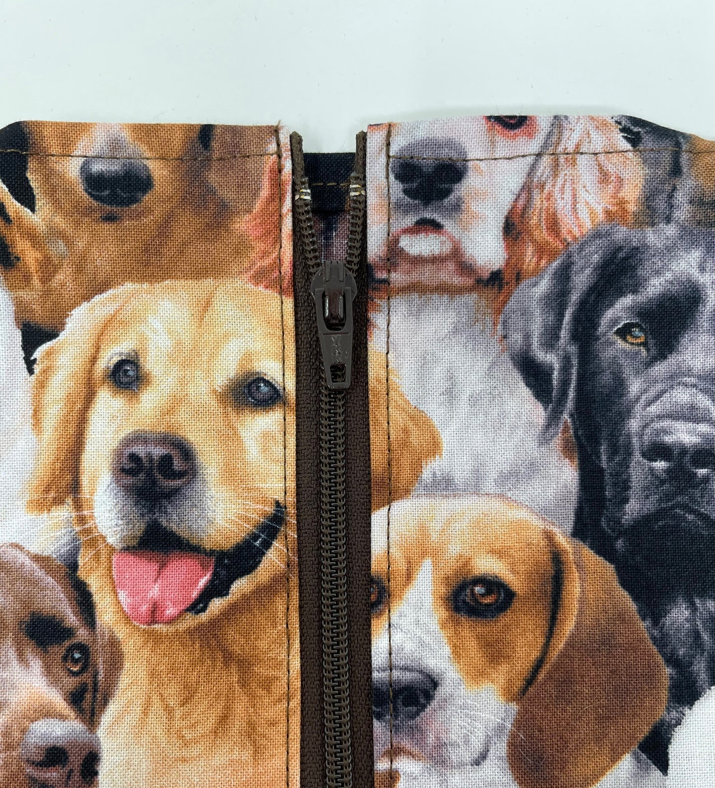 Cotton Dog Print Catheter bag cover