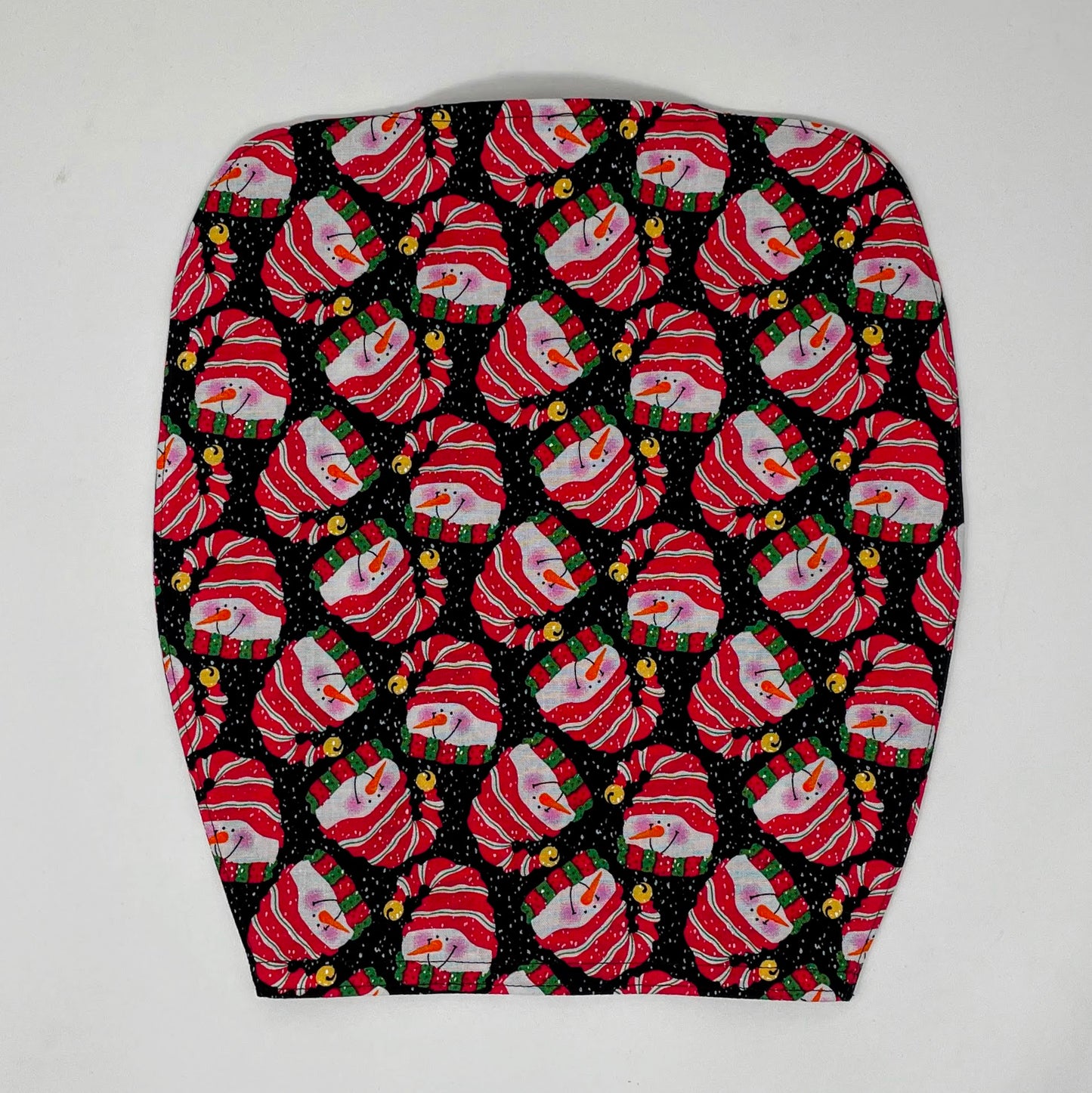 Festive Snowman Urine Bag Cover: 2000ml Catheter Bag, Discreet Design