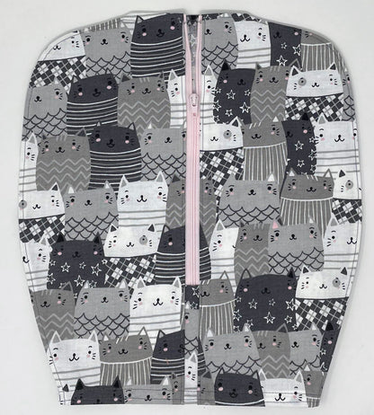 Cat Catheter Bag Cover: Zippered Urine Drain Protector