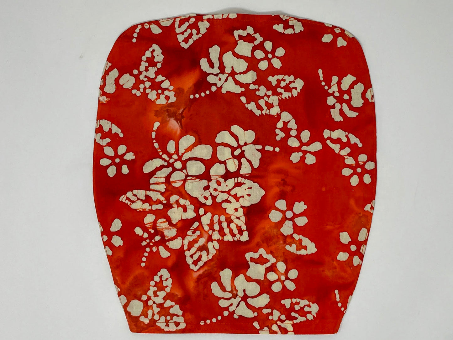 Floral Cotton Catheter Bag Cover: Discreet Zip-Front Design