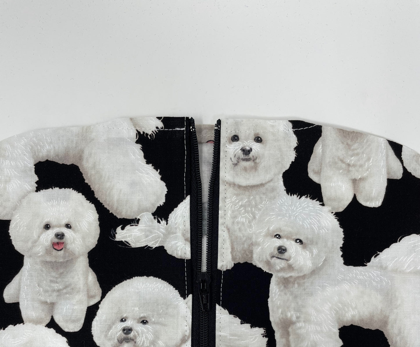 Bichon Frise Catheter Bag Cover: 2000ml Foley Drain Bag