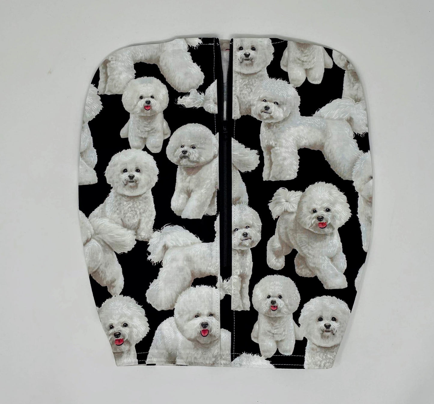 Bichon Frise Catheter Bag Cover: 2000ml Foley Drain Bag