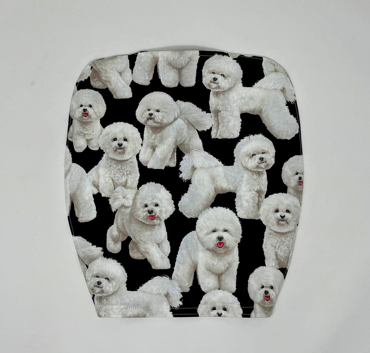 Bichon Frise Catheter Bag Cover: 2000ml Foley Drain Bag