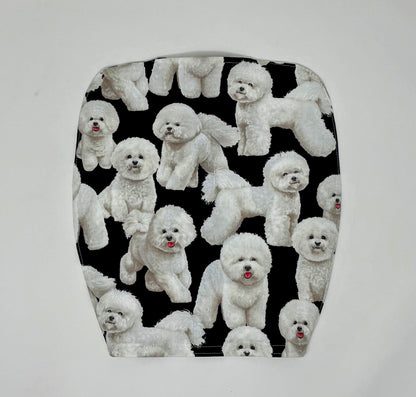 Bichon Frise Catheter Bag Cover: 2000ml Foley Drain Bag