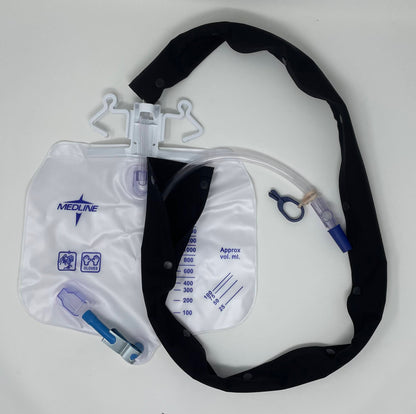Snap around tube cover, urine drain tube cover, foley catheter tube cover fits all urine bag tubing, snap on and off tubing cover-