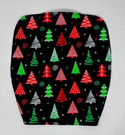 Christmas Tree Foley Catheter Bag Cover - 2000ml Zippered Privacy Pouch