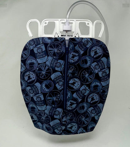 Motor Oil Cans Catheter Bag Cover: 2000ml Urine System