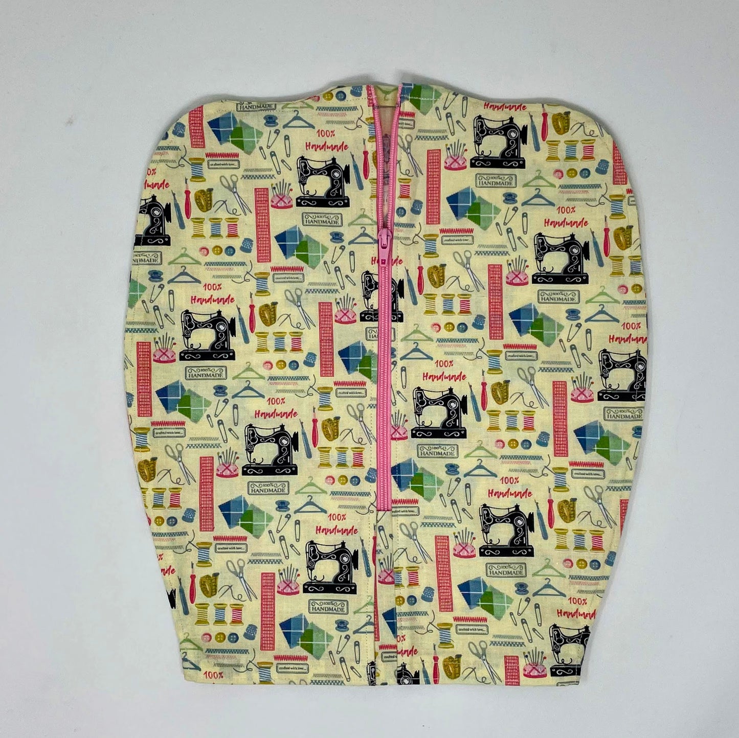 Crafts Themed Catheter Bag Cover with Zipper