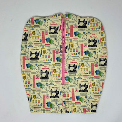 Crafts Themed Catheter Bag Cover with Zipper