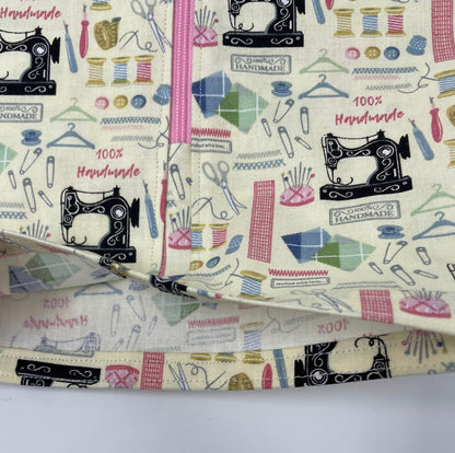 Crafts Themed Catheter Bag Cover with Zipper