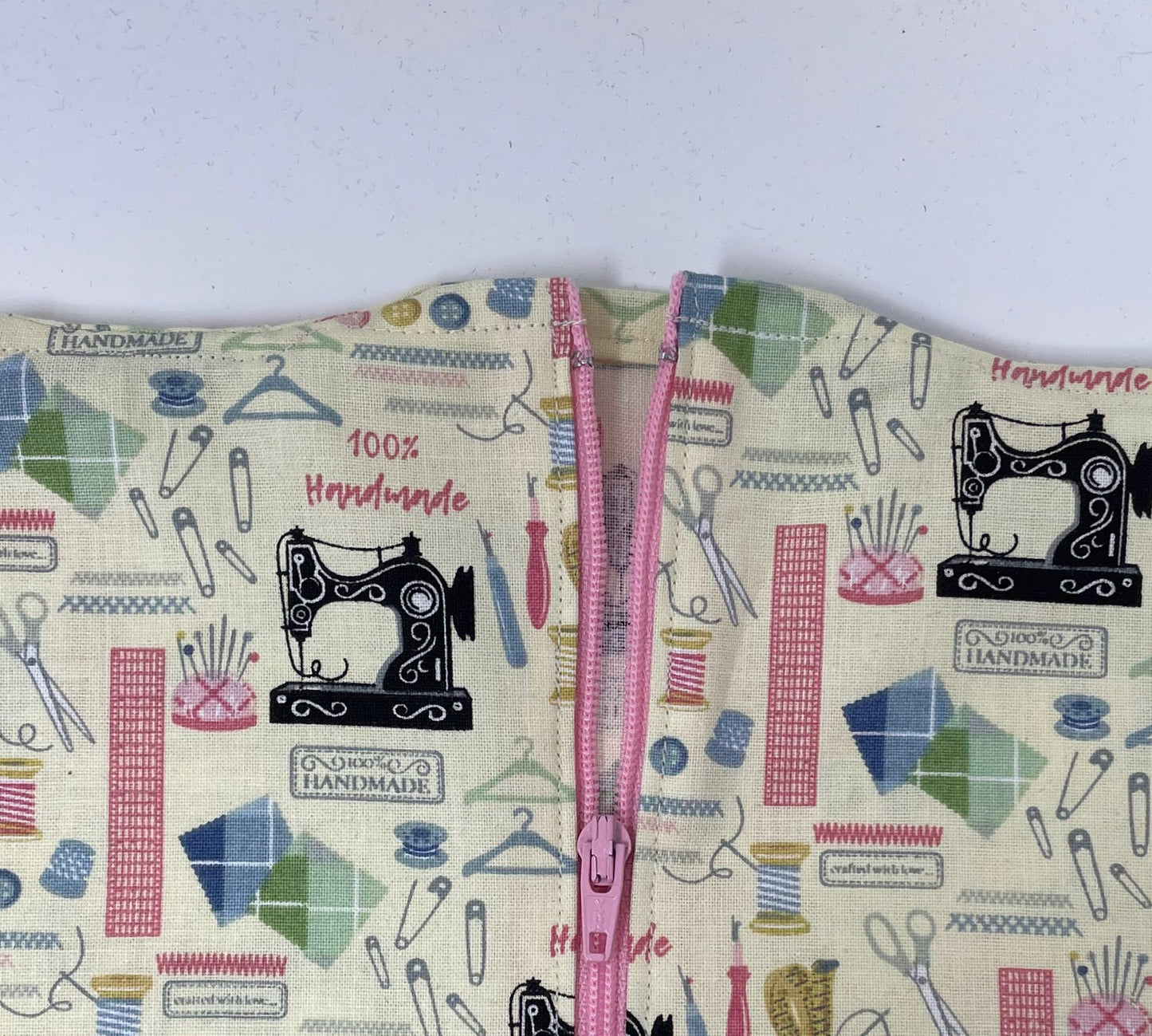 Crafts Themed Catheter Bag Cover with Zipper