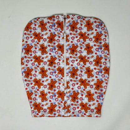 Gingerbread Cat Catheter Bag Cover: 2000ml Urine Collection System