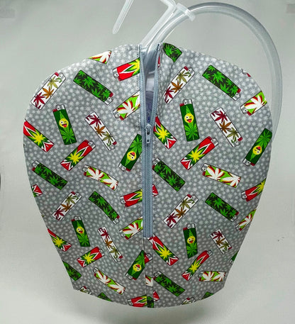 Marijuana lighters catheter bag cover. Use with Bard 2000ml