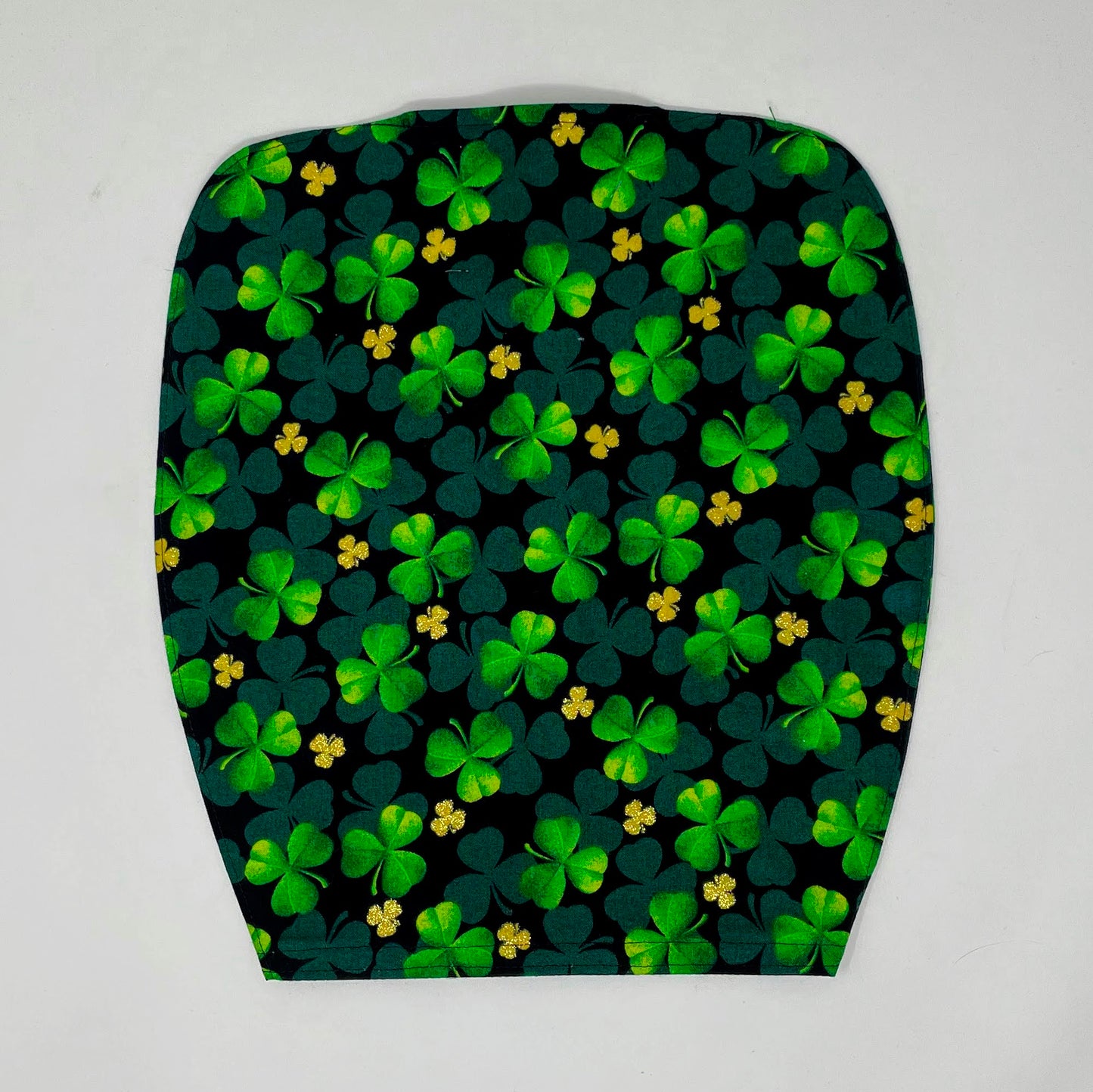 Shamrock Catheter Bag Cover: Zippered Cotton Privacy Sleeve