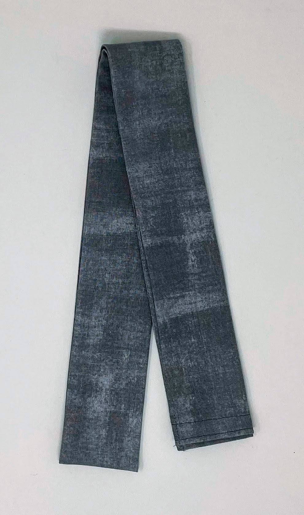 Mottled Gray Catheter Bag Tubing Cover - 42" Washable Cotton