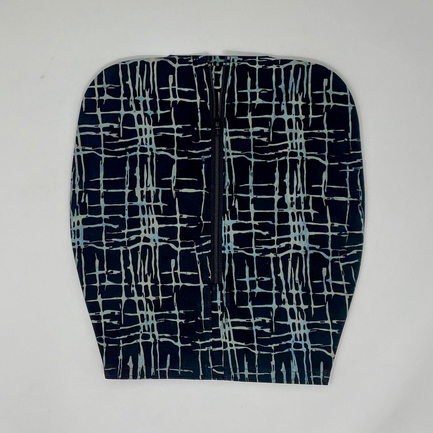 Batik Cotton Urine Bag Cover: 2000ml Zippered Catheter Bag