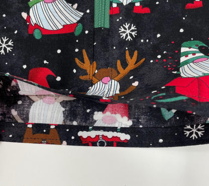 Gnome Holiday Foley Catheter Bag Cover - 2000ml Zippered Privacy Pouch