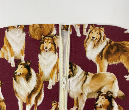 Collie Dog Catheter Bag Cover: Discreet Foley Bag with Zipper