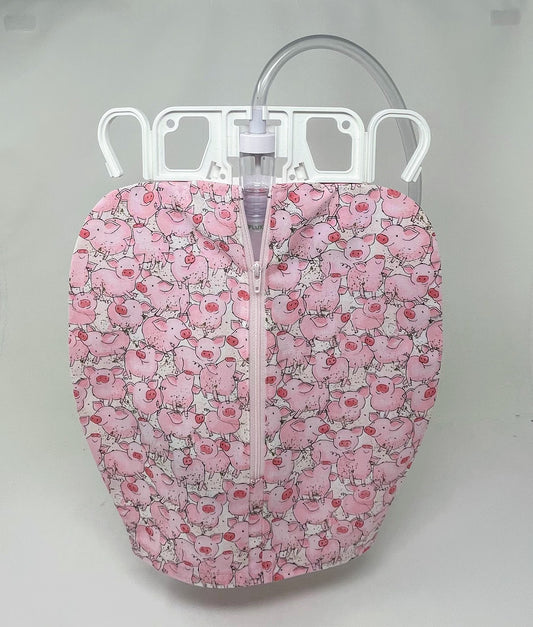 Piggies Catheter Bag Cover:Modest Discreet Easy to Use