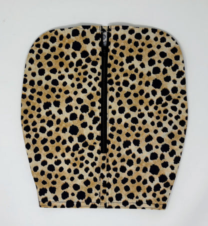 Animal print catheter bag cover for 2000ml double hanger drain bag is discreet, stylish and easy to use