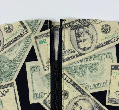 US Currency Catheter Bag Cover:2000ml, Zippered Front