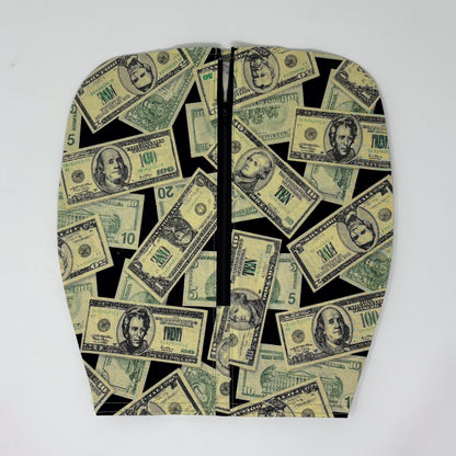 US Currency Catheter Bag Cover:2000ml, Zippered Front