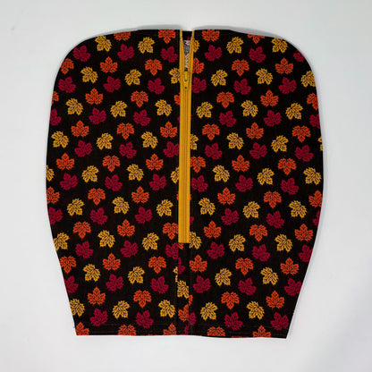 Autumn Leaves Catheter Bag Cover and Tubing Cover:Double Hanger