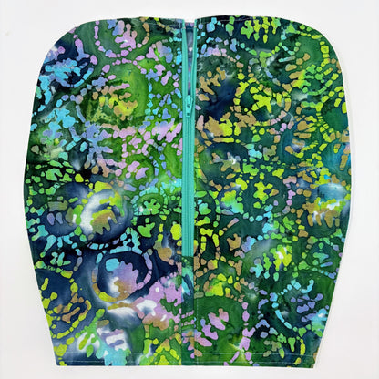 Blue Green Catheter Bag Cover: Bedside Night Bag