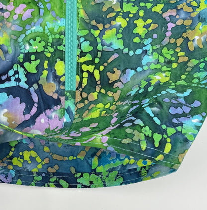 Blue Green Catheter Bag Cover: Bedside Night Bag