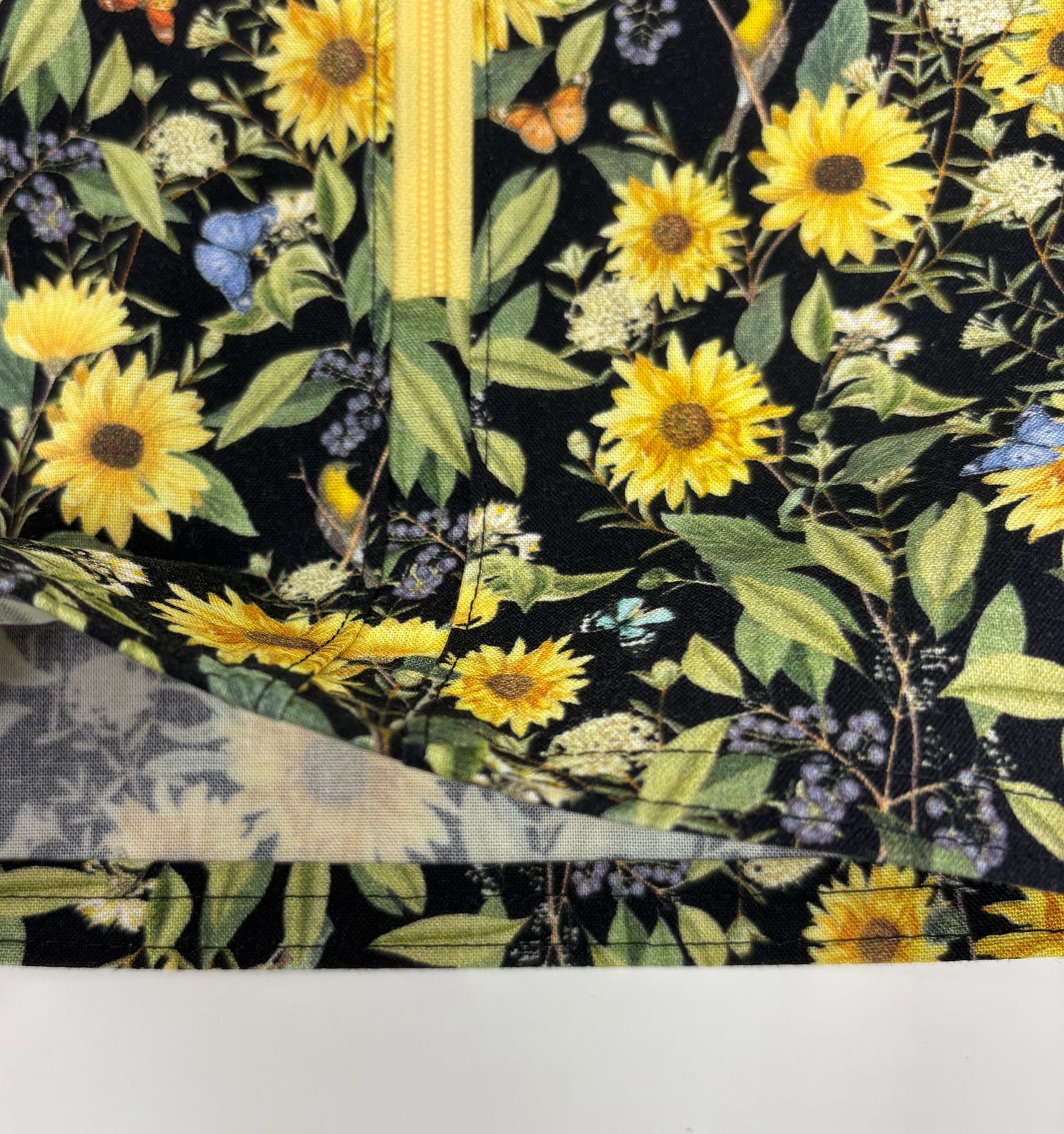 Sunflower Catheter Bag Cover: Double Hanger Style easy on and off