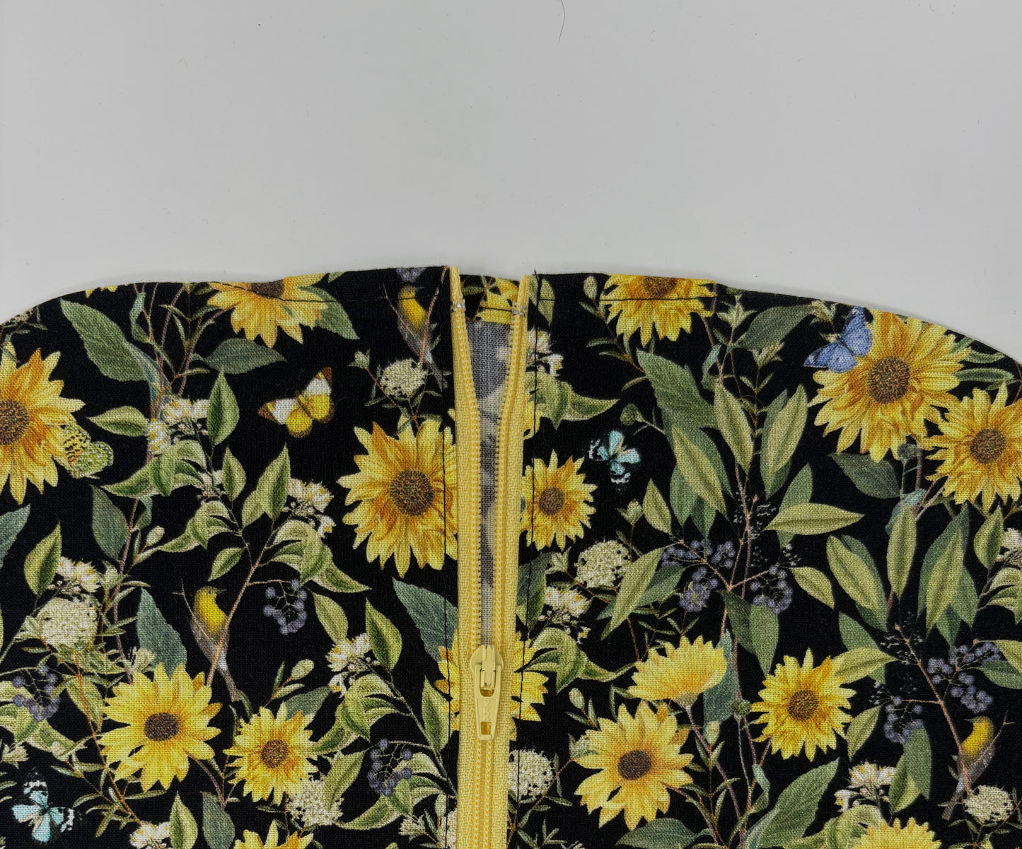 Sunflower Catheter Bag Cover: Double Hanger Style easy on and off