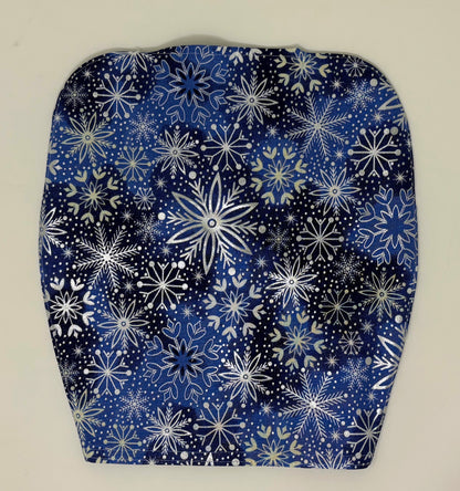 Snow Flakes Catheter Bag Cover:Double Hanger Privacy Cover