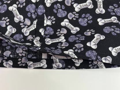 Catheter Bag Cover:Discreet Bedside Urine Drainage, Dog Bone Print