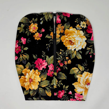 Big Floral Catheter Bag Cover: Private, keep out of public view