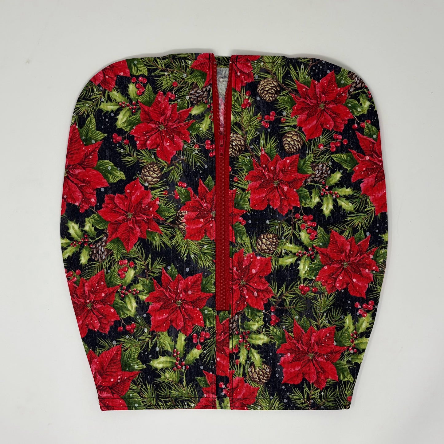 Poinsettia Catheter Bag Cover: 2000ml Double Hanger