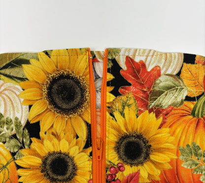 Pumpkin Catheter Bag Cover: Double hanger style