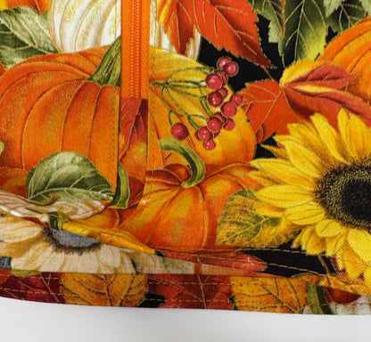 Pumpkin Catheter Bag Cover: Double hanger style