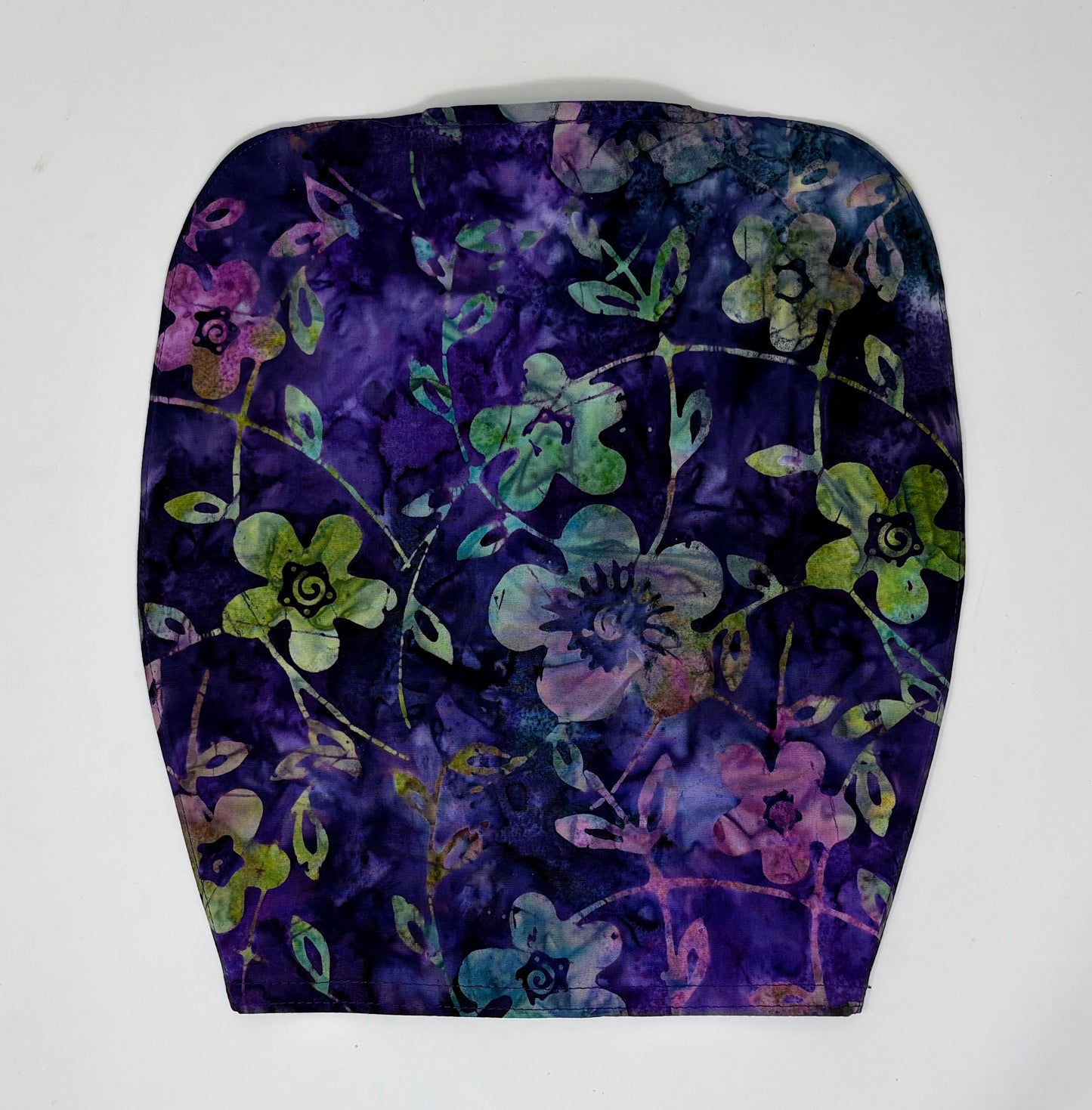 Purple Floral Catheter Bag Cover:2000ml double hanger