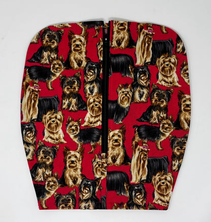 Yorkie Dog Print Catheter Bag Cover: 2000ml Foley Bag