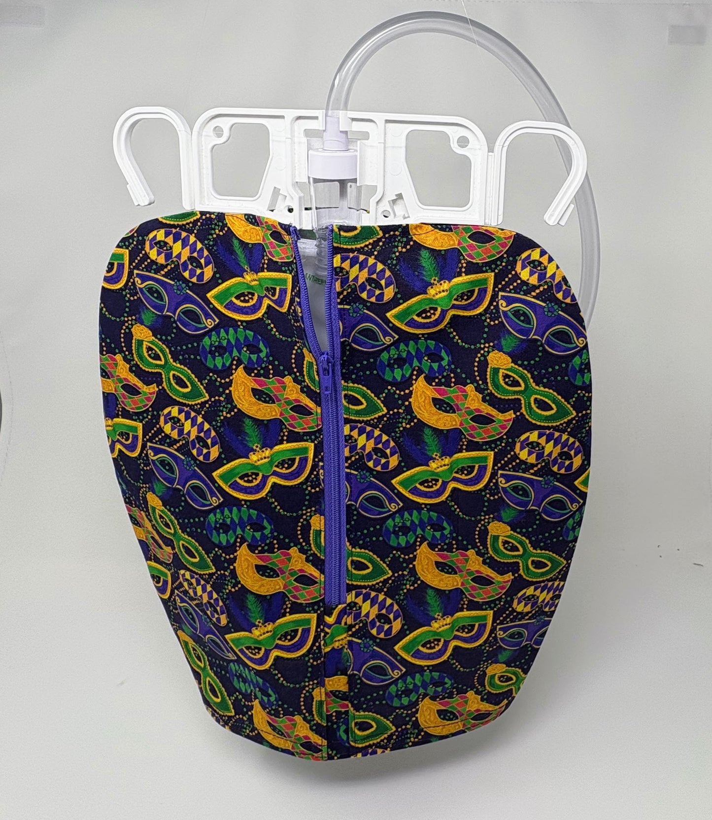 Mardi Gras Catheter Bag Cover