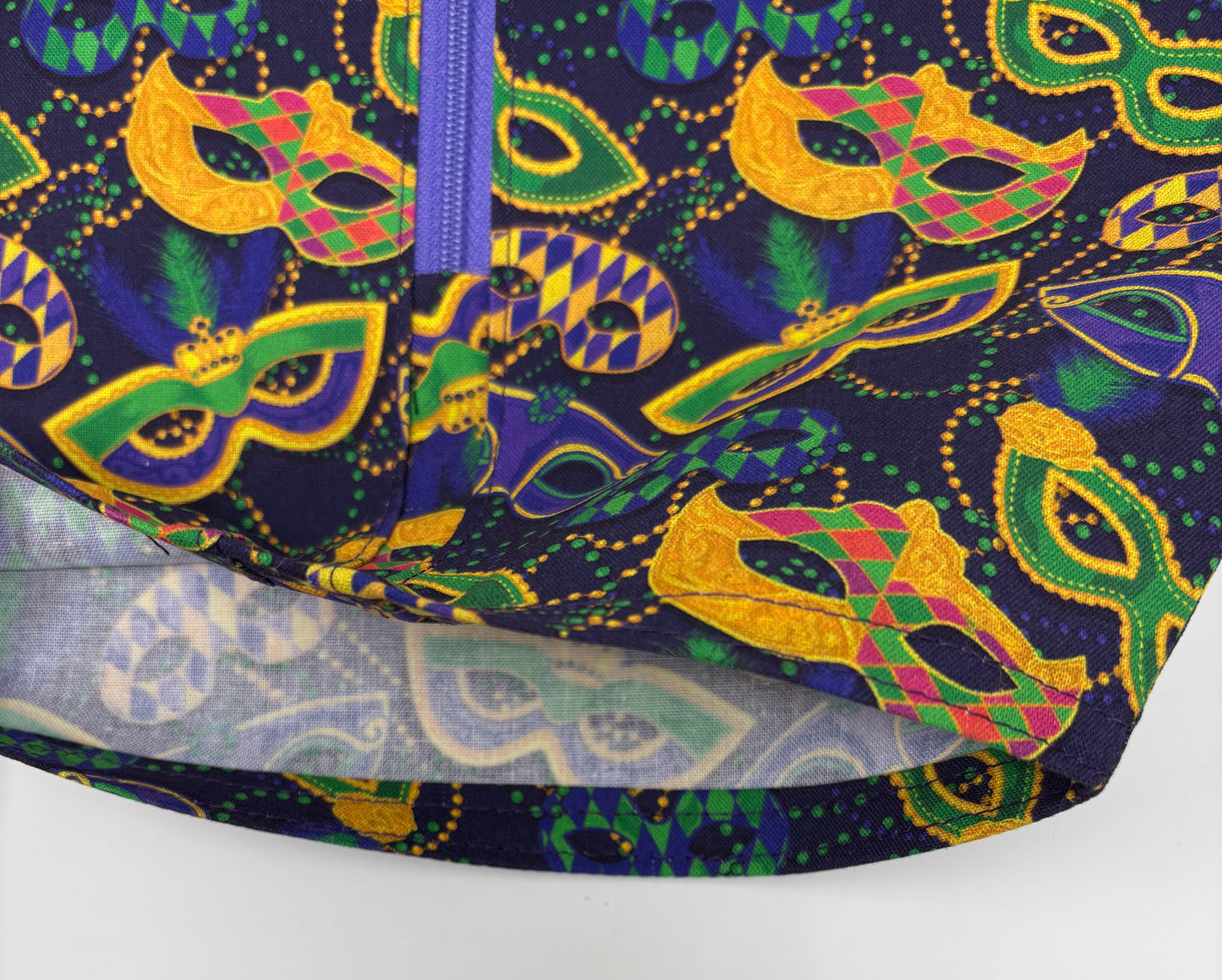 Mardi Gras Catheter Bag Cover