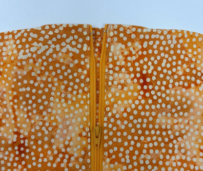 Sunny Yellow Batik Catheter Bag Cover