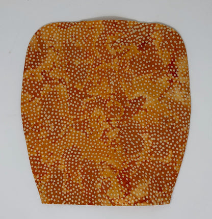 Sunny Yellow Batik Catheter Bag Cover