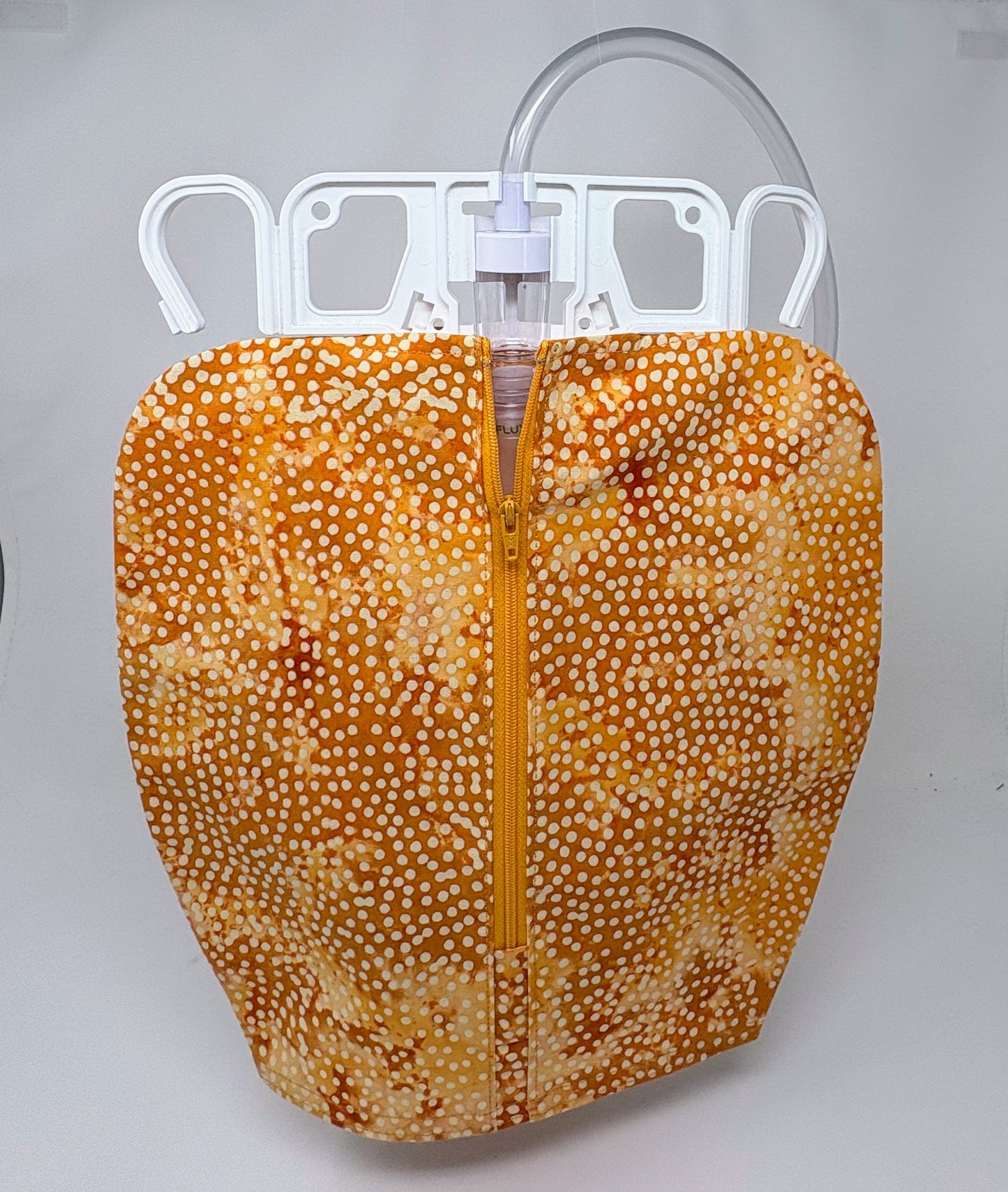 Sunny Yellow Batik Catheter Bag Cover