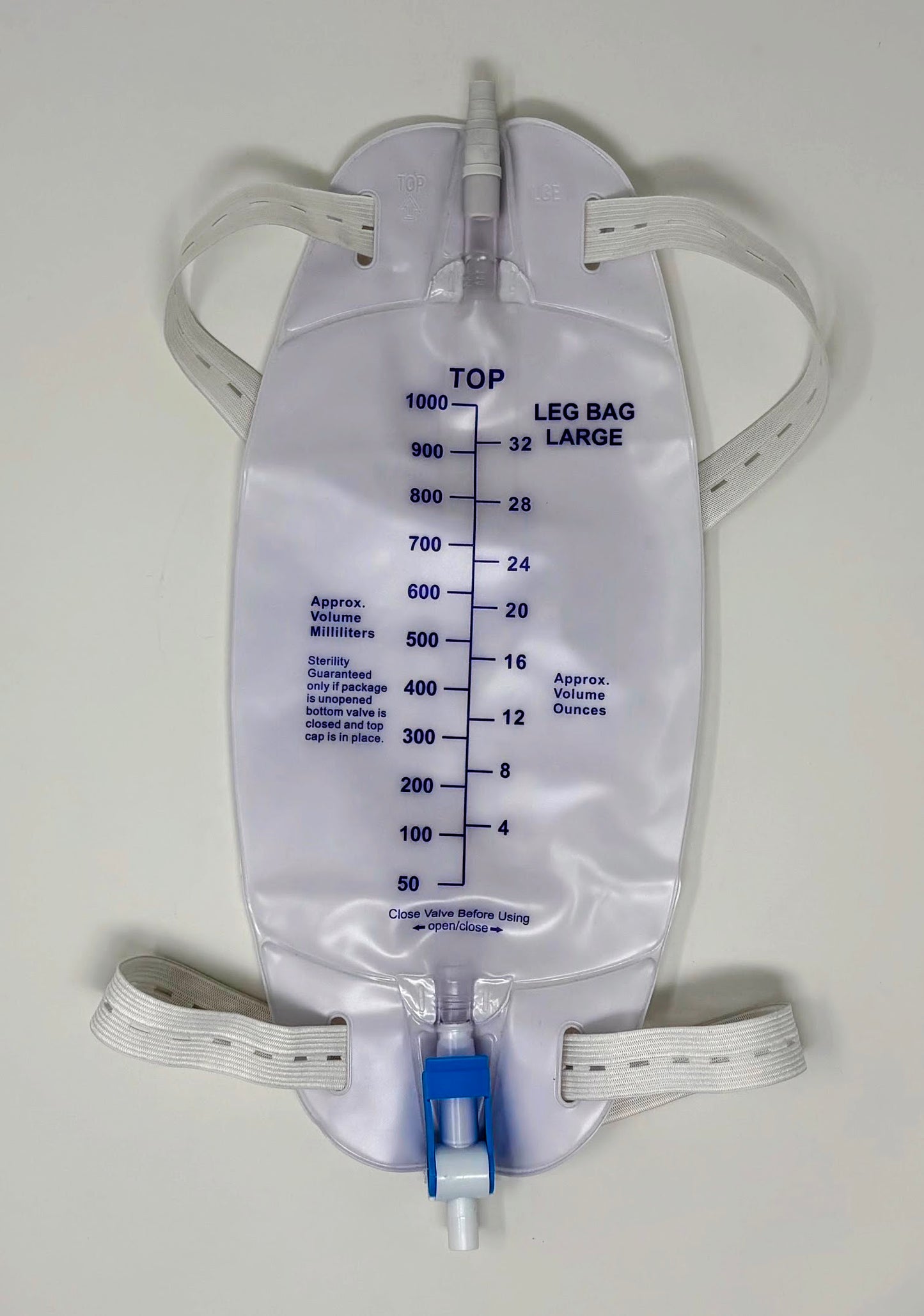 Leg Bag Cover Soft Flannel fits 1000ml size