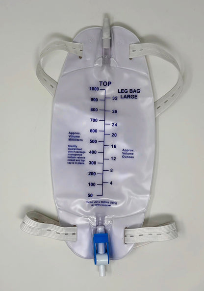 Leg Bag Cover Soft Flannel fits 1000ml size