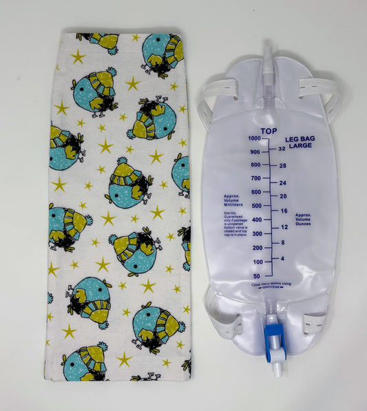 Snowbirds Leg Bag Cover 1000ml volume