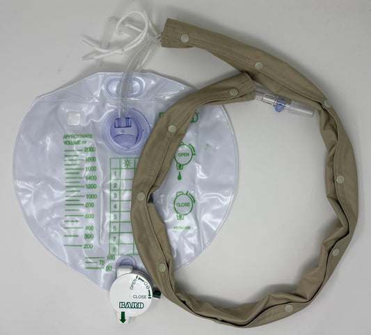 Snap around tubing cover - khaki 41"