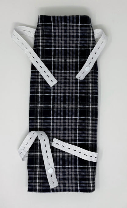 Leg bag cover for 1000ml - Flannel Plaid